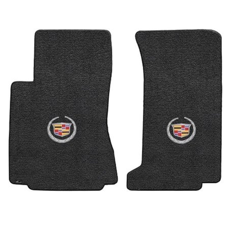 LLOYD MATS Lloyd Mats 600072 CTS Awd Sedan-Wagon 2008-2013 2 Piece Ebony Ultimat Cadillac Logo Mat 600072